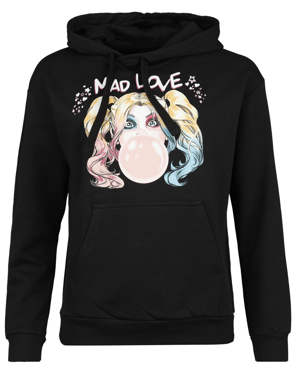 Suicide Squad Harley Quinn - Mad Love Kapuzenpullover schwarz in M von Suicide Squad