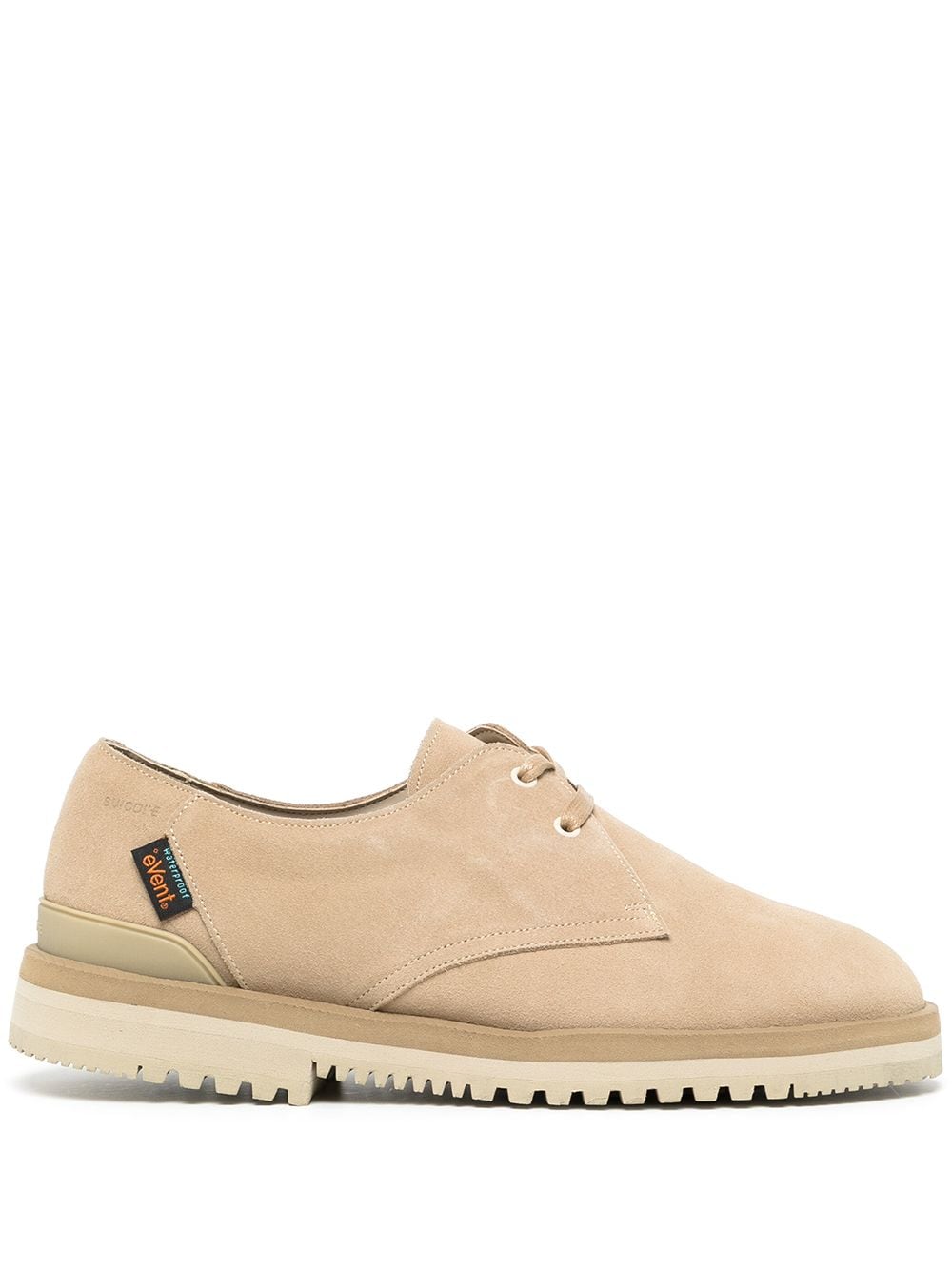 Suicoke Dare Sevab Derby-Schuhe aus Wildleder - Nude von Suicoke