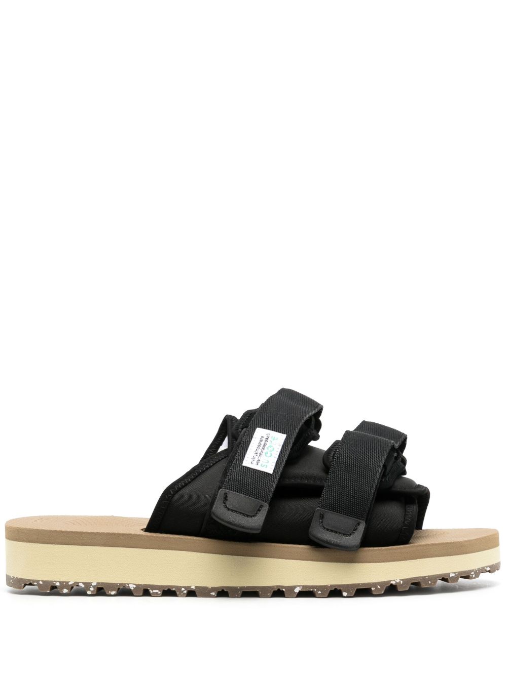 Suicoke MOTO-Cab-ECO Sandalen mit Klettverschluss - Schwarz von Suicoke