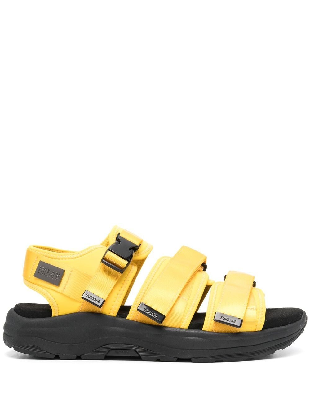 Suicoke Sandalen mit drei Riemen - Gelb von Suicoke