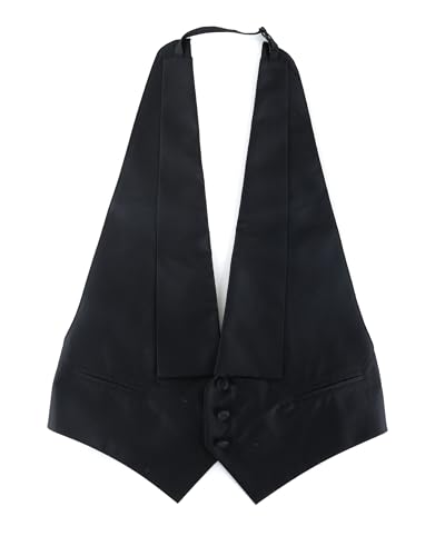 Frackweste Schwarz - Grösse M - Herren - Bekleidung - Regular-fit - Polyester - Knopen von Suitable