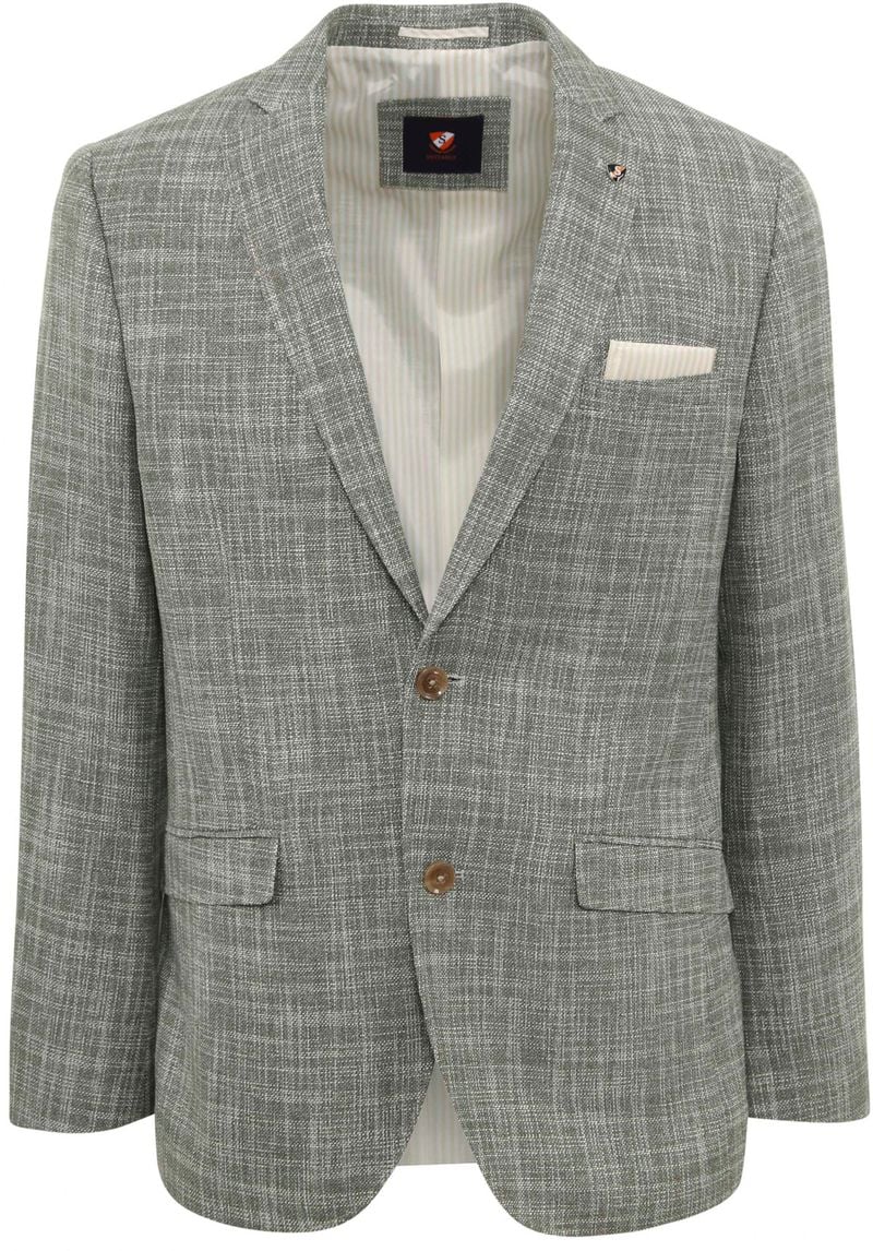 Suitable Blazer Grou Melange Grün - Größe 25 von Suitable