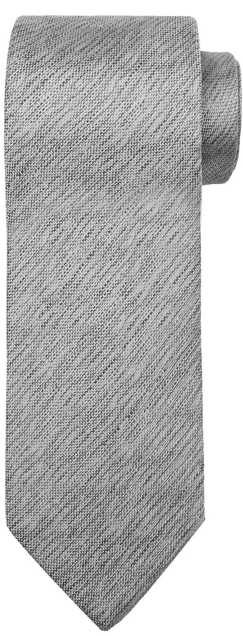 Krawatte Seide Grau K82-1 - von Suitable