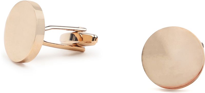 Manschettenknöpfe Kreis Rose Gold - von Suitable