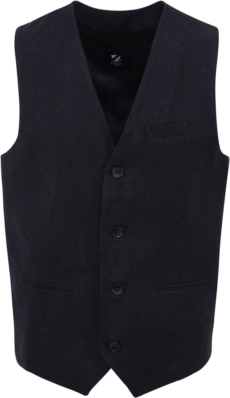 Suitable Weste Loop Navy - Größe 48 Suitable Weste Loop Navy - Größe 48 von Suitable