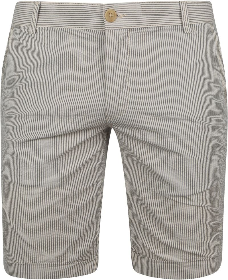 Suitable Aswin Short Ecru Gestreift - Größe XL von Suitable