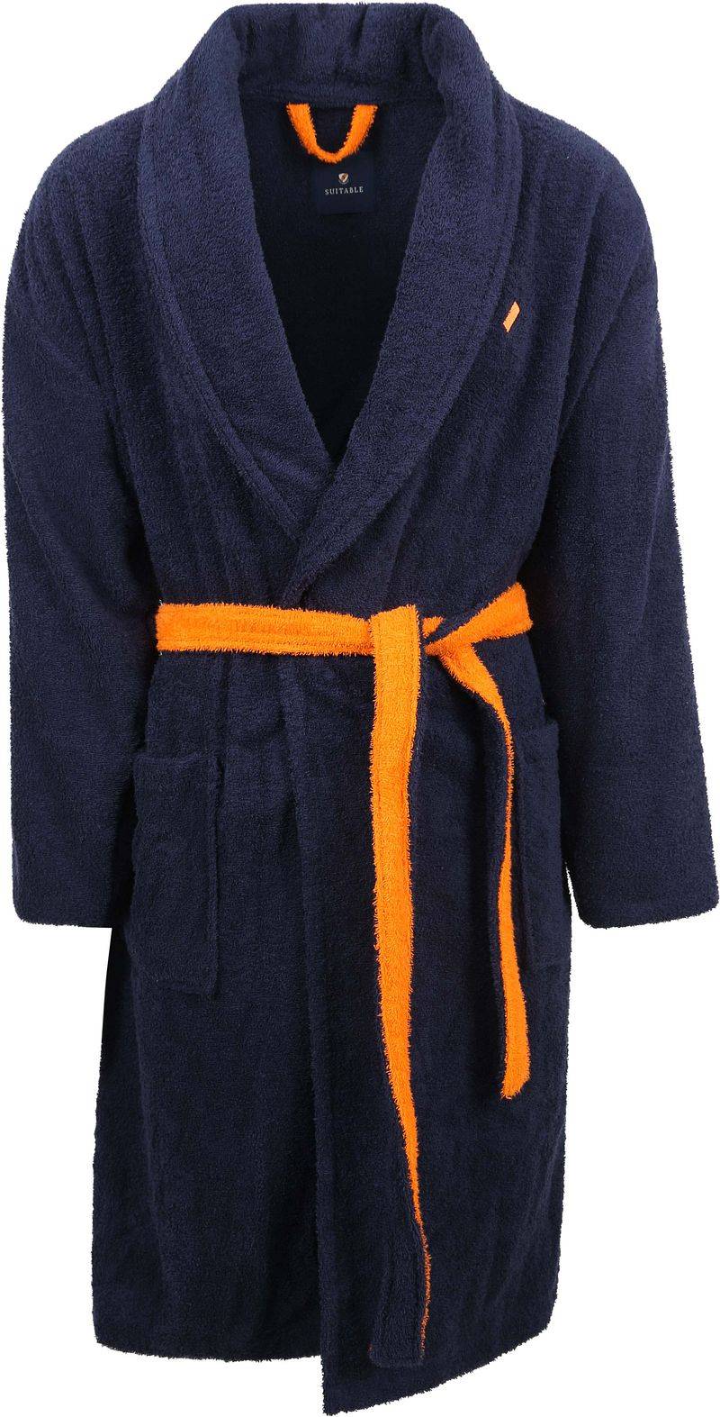 Suitable Bademantel Dunkelblau - Größe L von Suitable