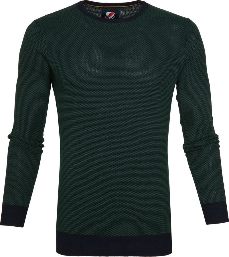 Suitable Baumwolle Bince Pullover Grün - Größe XXL von Suitable