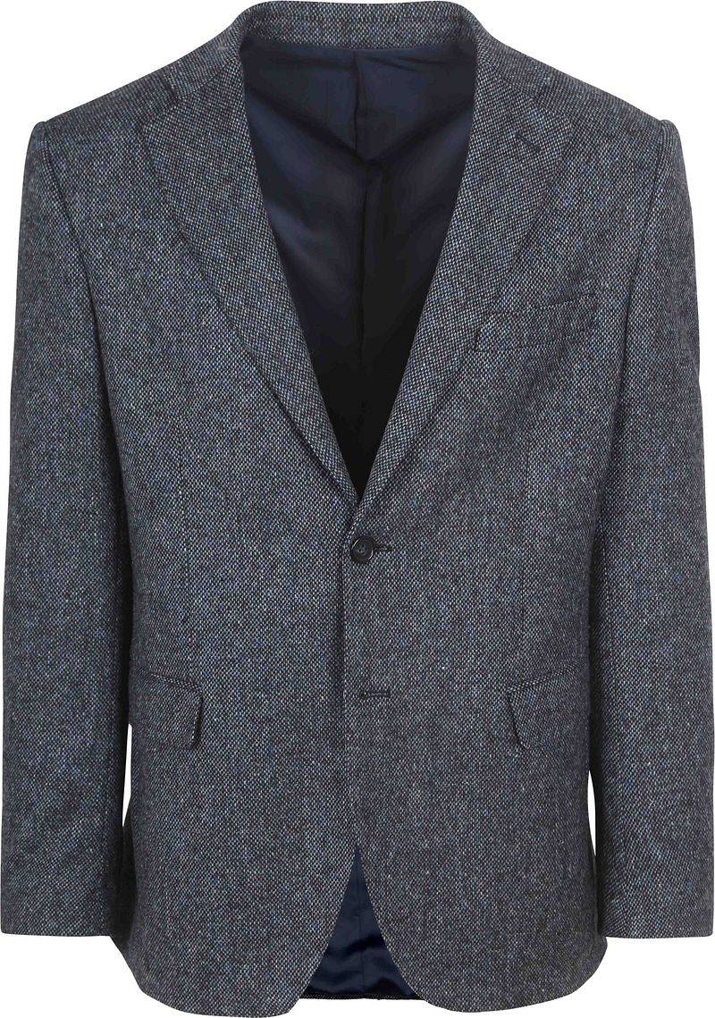 Suitable Birds Eye Blazer Merinowolle Navy - Größe 54 von Suitable