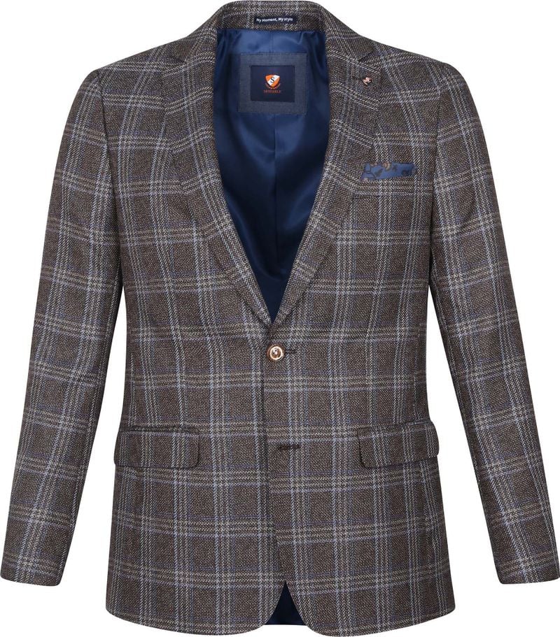 Suitable Blazer Bradeu Dunkelbraun - Größe 48 von Suitable