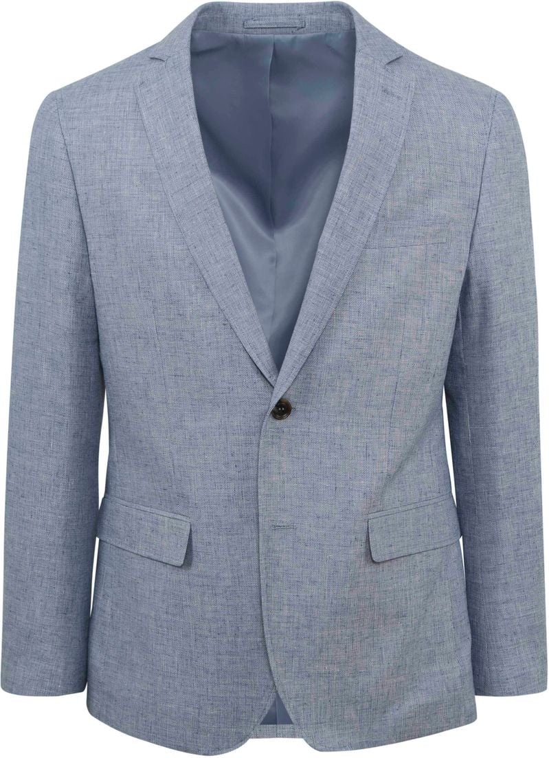 Suitable Blazer Braz Leinen Blau - Größe 56 von Suitable