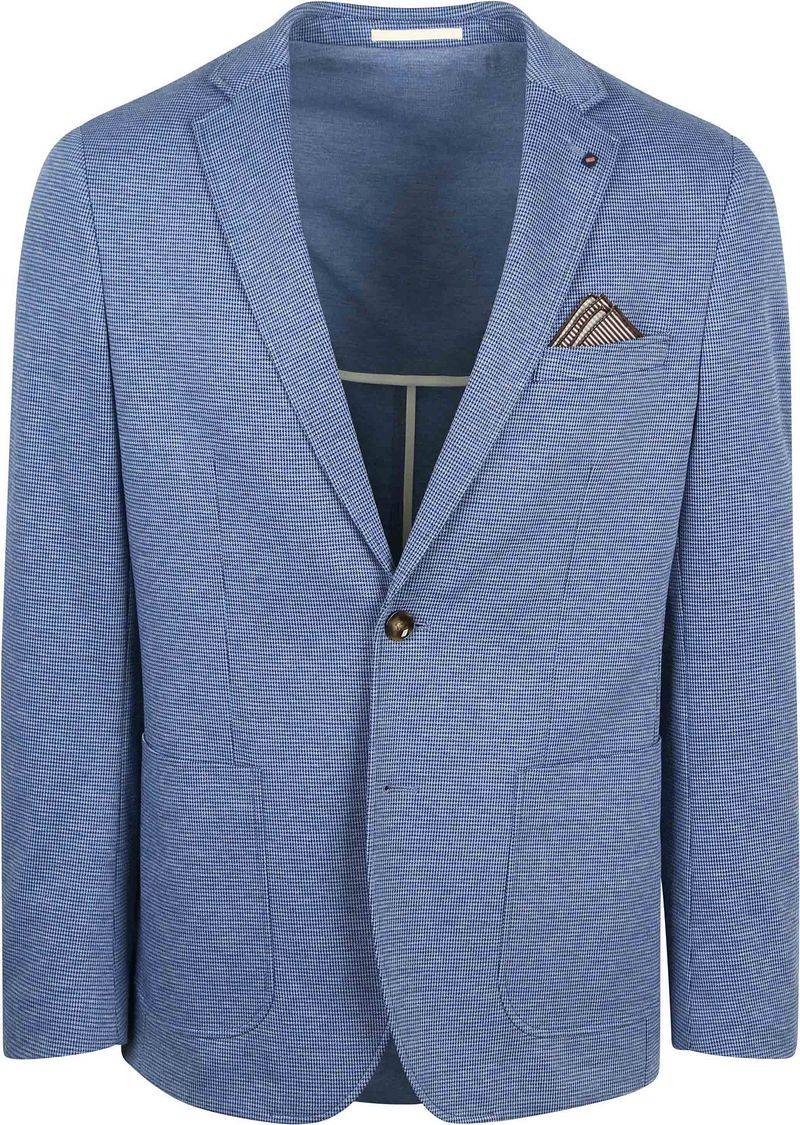 Suitable Blazer Face Druck Jeans Blau - Größe 50 von Suitable