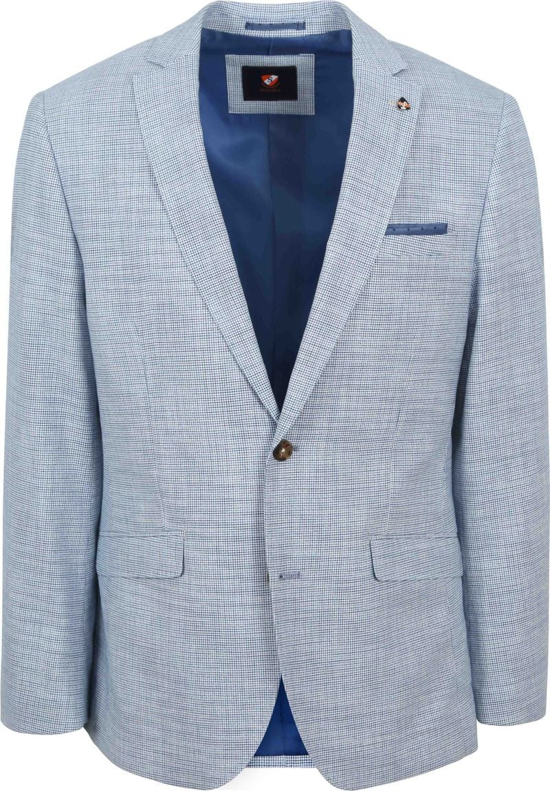 Suitable Blazer Grou Druck Hellblau - Größe 26 von Suitable