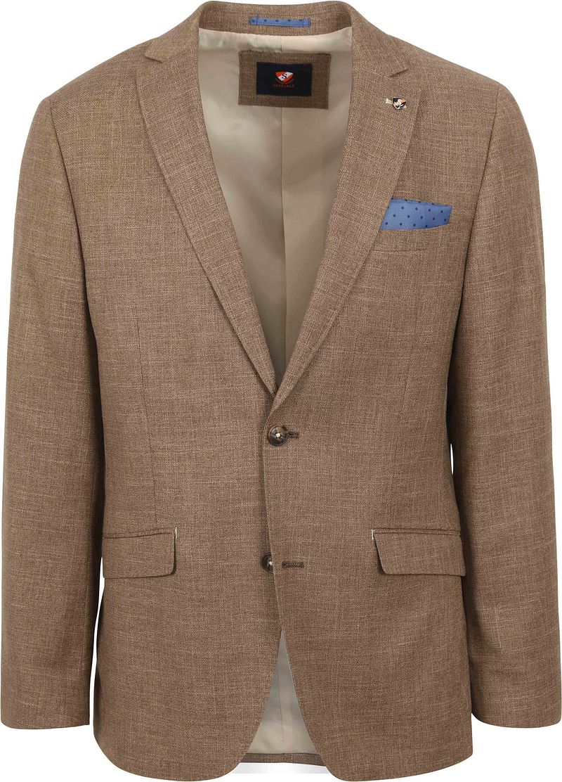 Suitable Blazer Grou Hellbraun - Größe 48 von Suitable