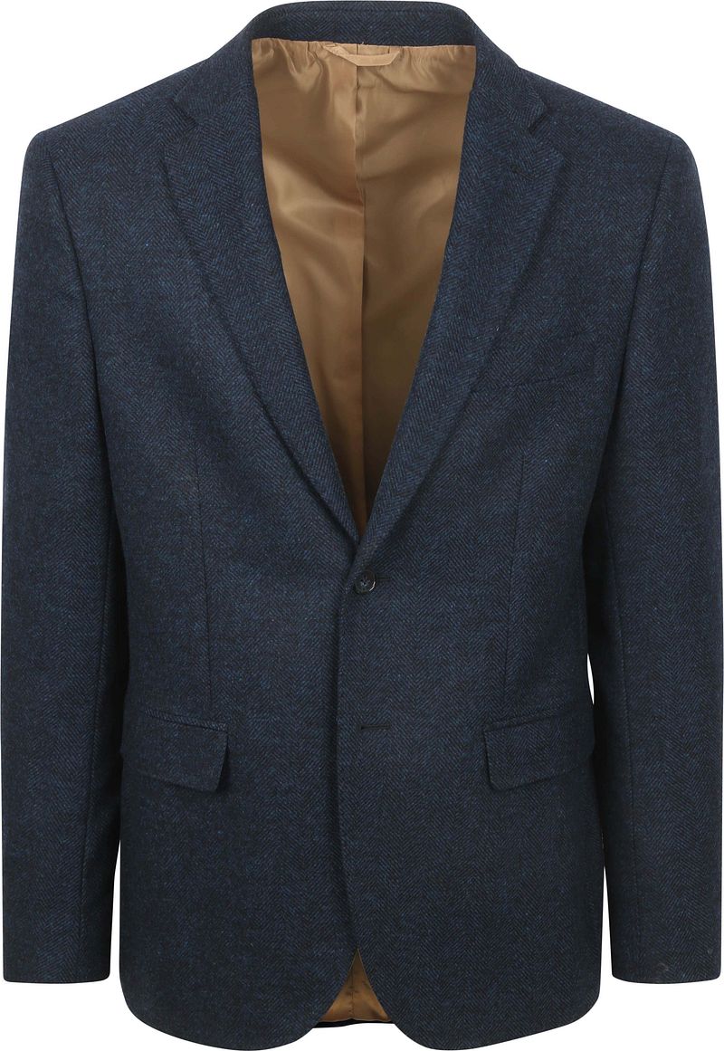 Suitable Blazer Herringbone Merino Wool Navy - Größe 56 Suitable Blazer Herringbone Merino Wool Navy - Größe 56 von Suitable