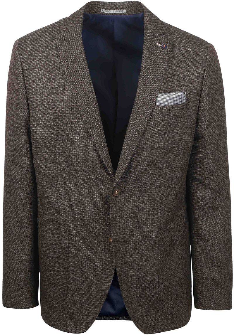 Suitable Blazer Leek Structure Braun - Größe 54 von Suitable