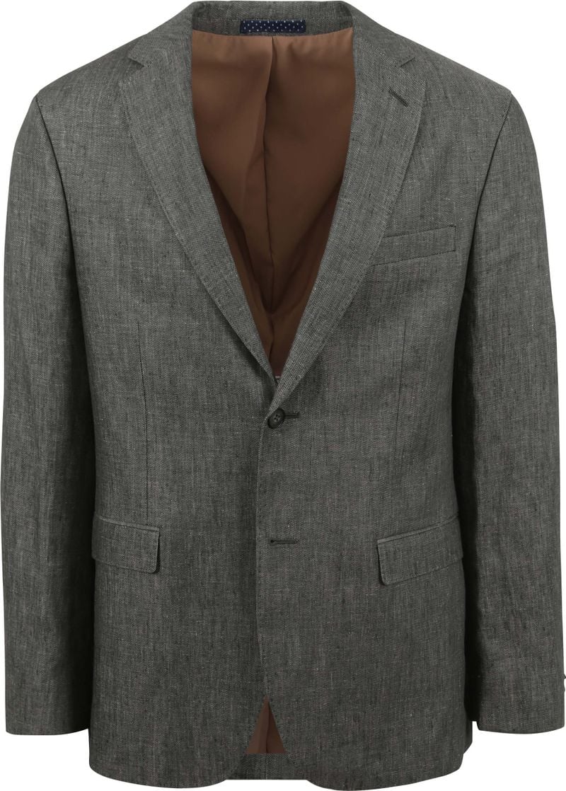 Suitable Blazer Leinen Grün - Größe 52 von Suitable