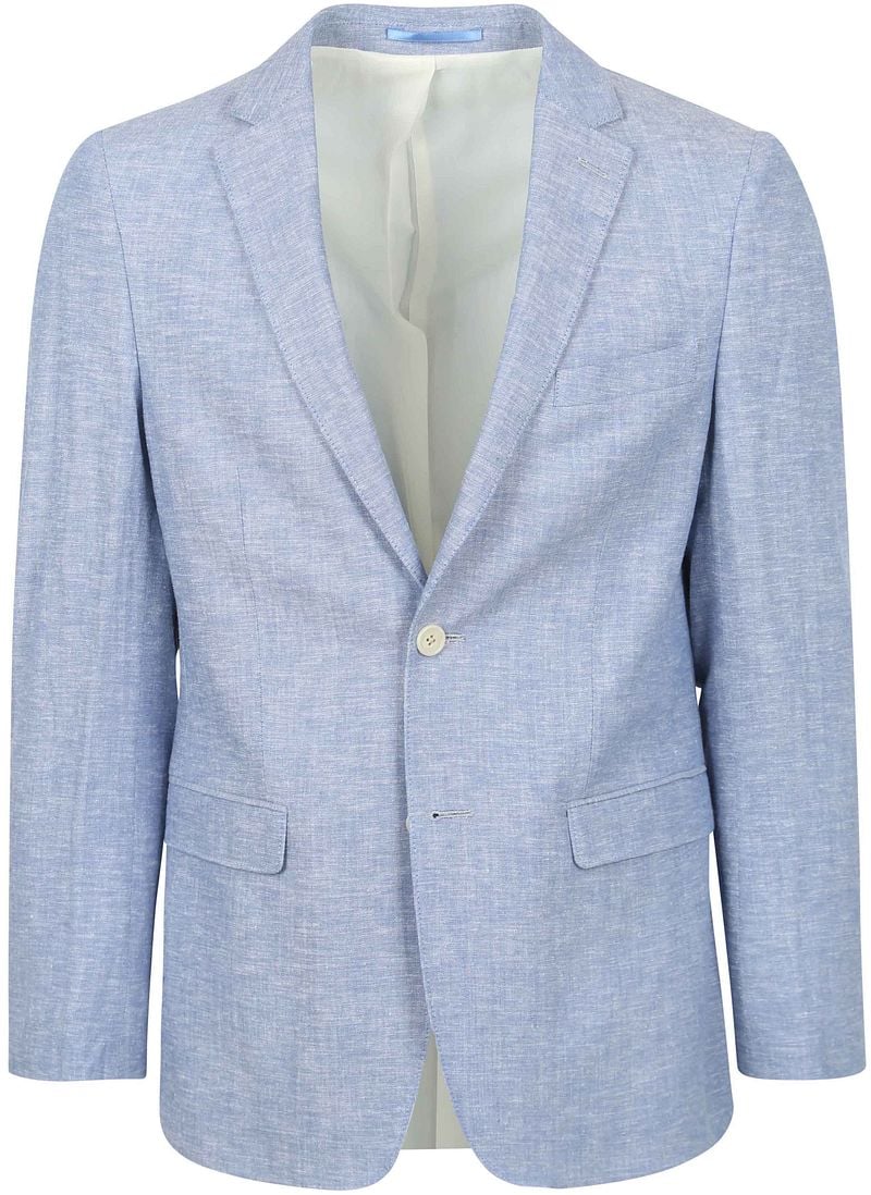 Suitable Blazer Leinen Panama Hellblau - Größe 52 von Suitable
