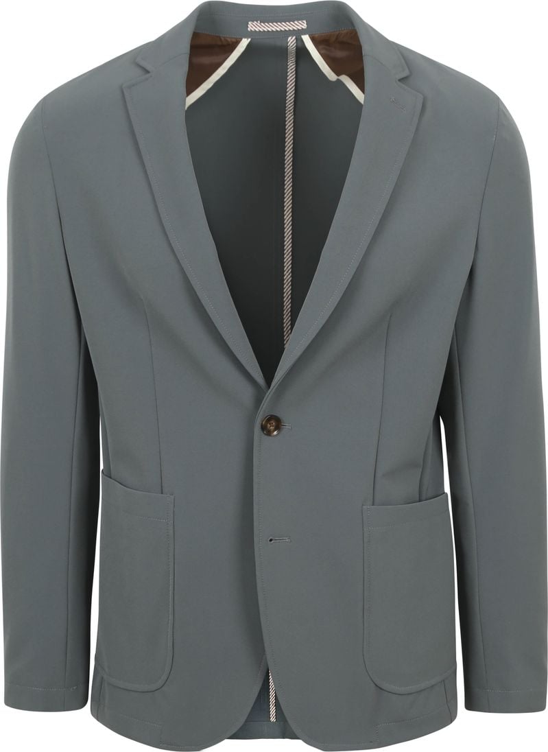 Suitable Blazer Lind Steel Green - Größe 46 von Suitable