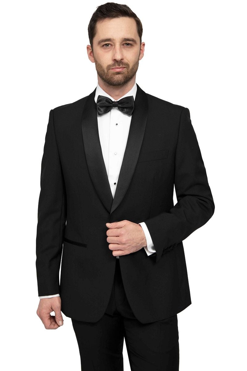 Suitable Blazer Manhatten Woolmix Schwarz - Größe 26 von Suitable