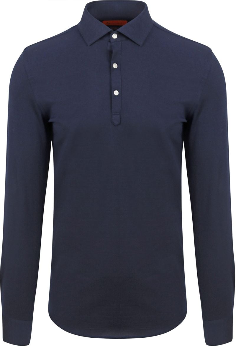 Suitable Camicia Poloshirt Navy - Größe L von Suitable