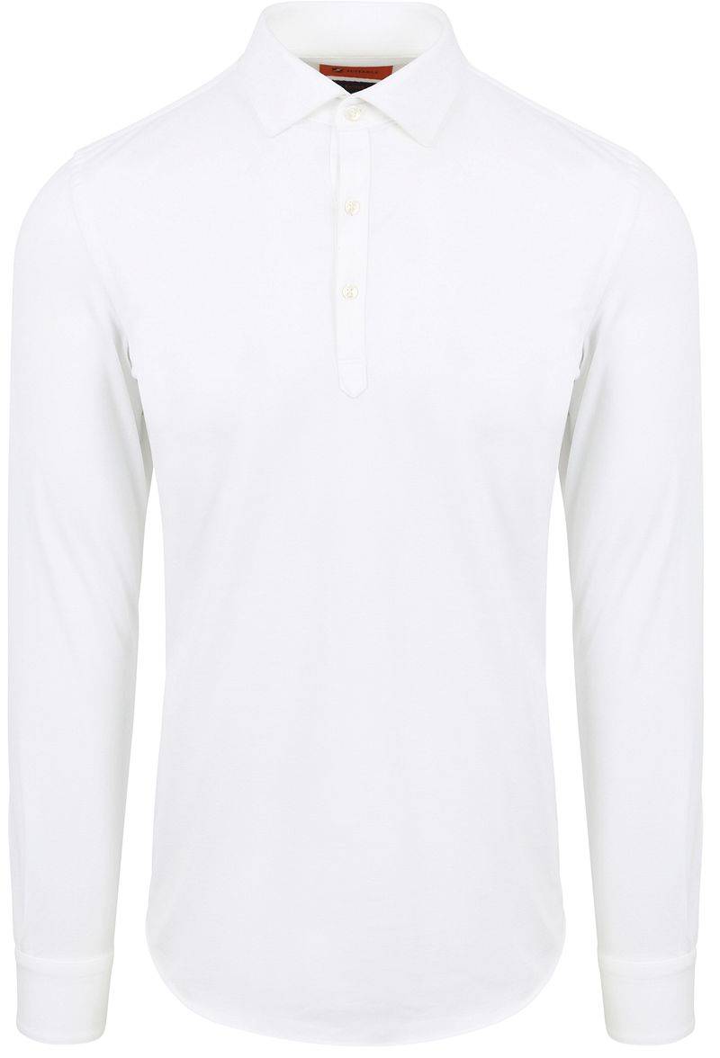 Suitable Camicia Poloshirt Weiß - Größe XL von Suitable