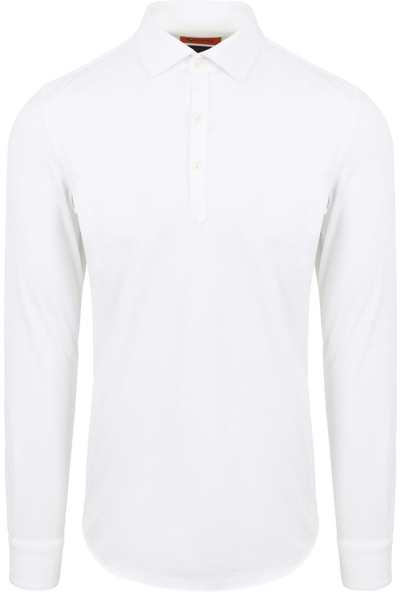 Suitable Camicia Poloshirt Weiß - Größe XXL von Suitable