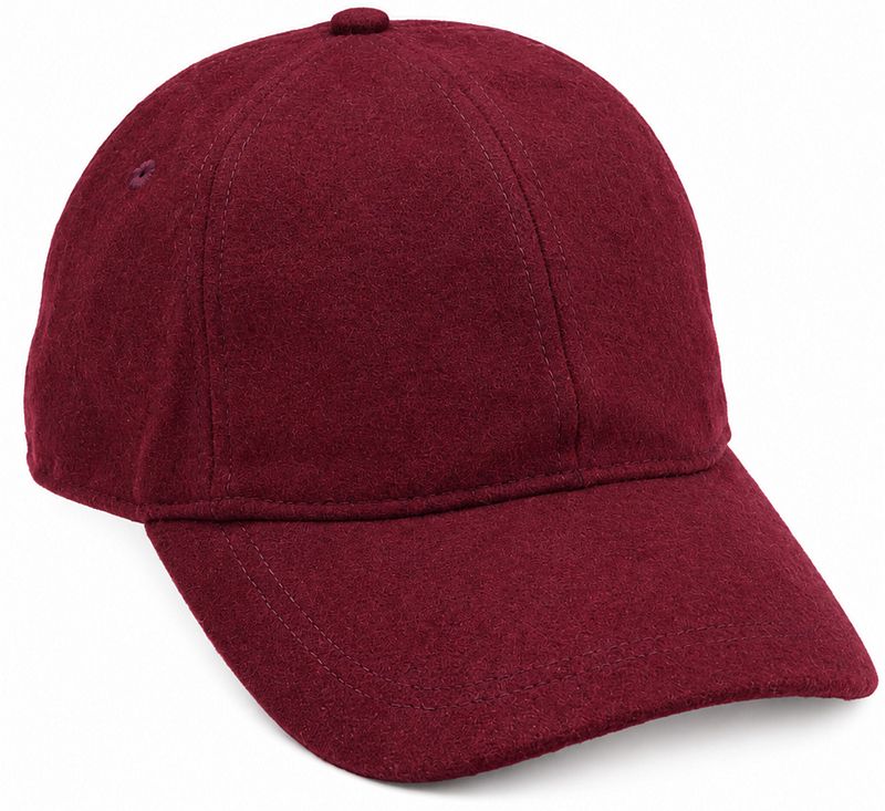 Suitable Cap Wool Blend Rot - von Suitable