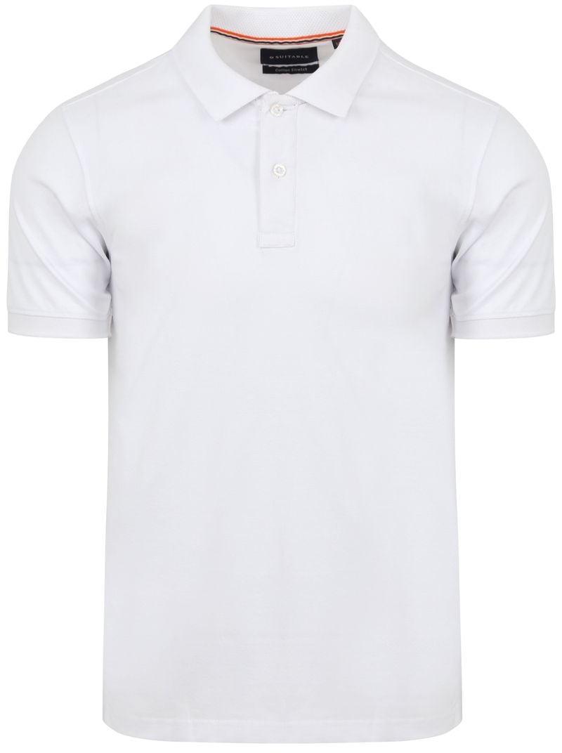 Suitable Cas Poloshirt Weiß - Größe XXL von Suitable