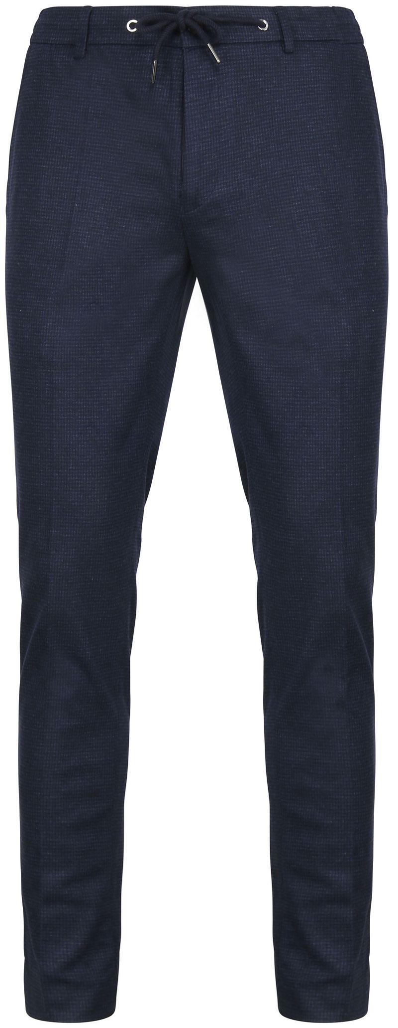 Suitable Chino Das Pied de Poule Navy - Größe 102 von Suitable