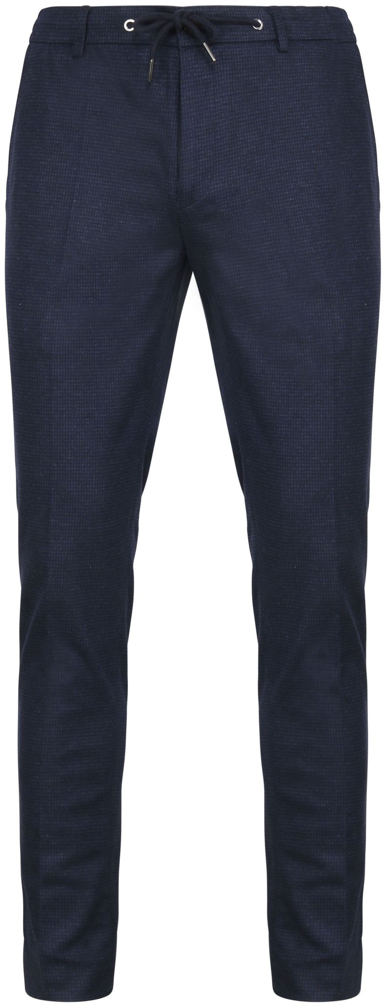 Suitable Chino Das Pied de Poule Navy - Größe 25 von Suitable