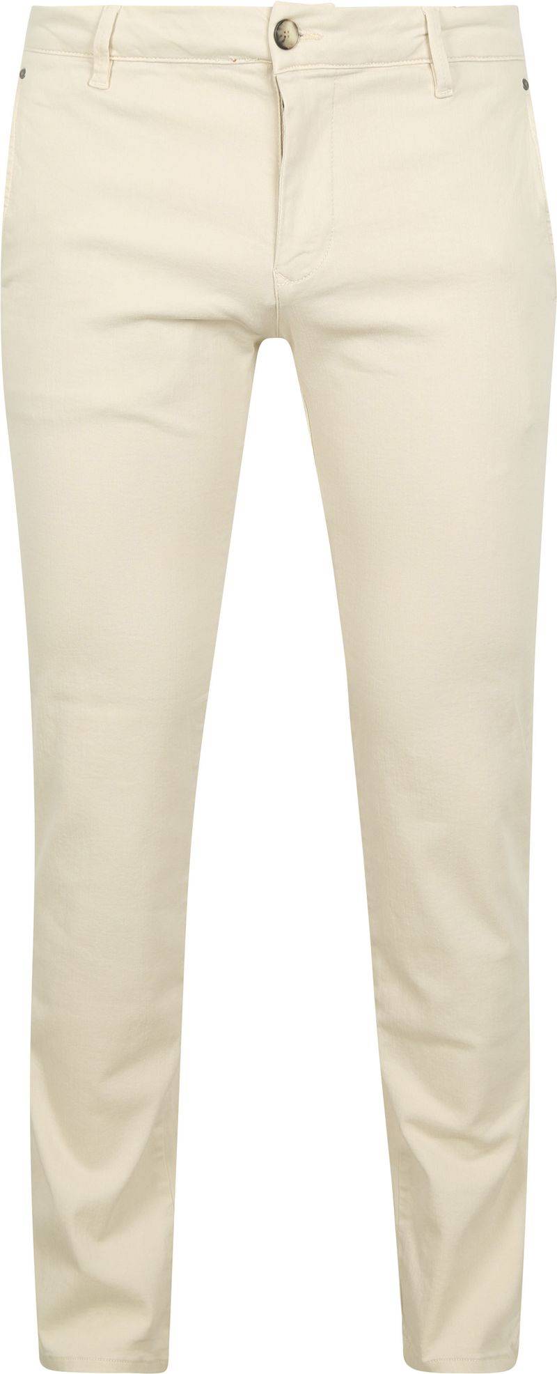Suitable Chino Philo Flex Ecru - Größe W 34 - L 32 von Suitable