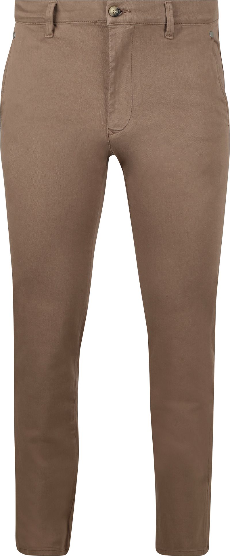 Suitable Chino Philo Flex Taupe - Größe W 34 - L 30 von Suitable