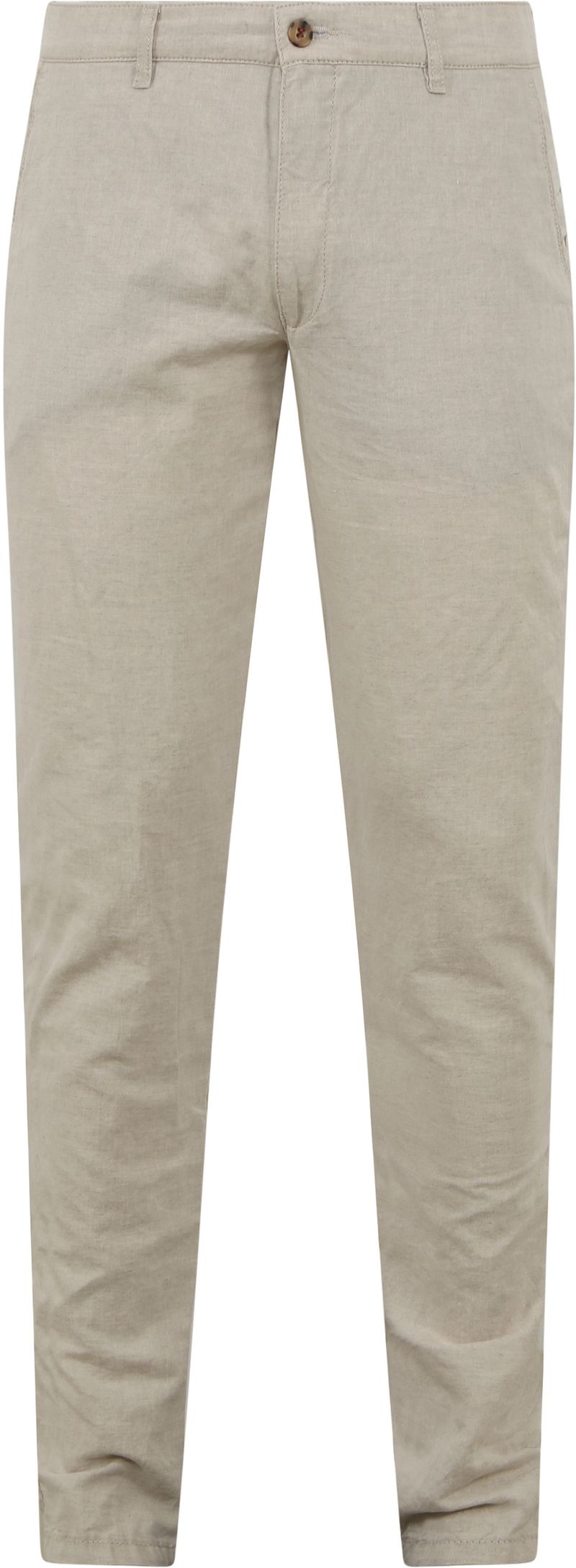 Suitable Chino Pico Leinen Beige - Größe 54 von Suitable