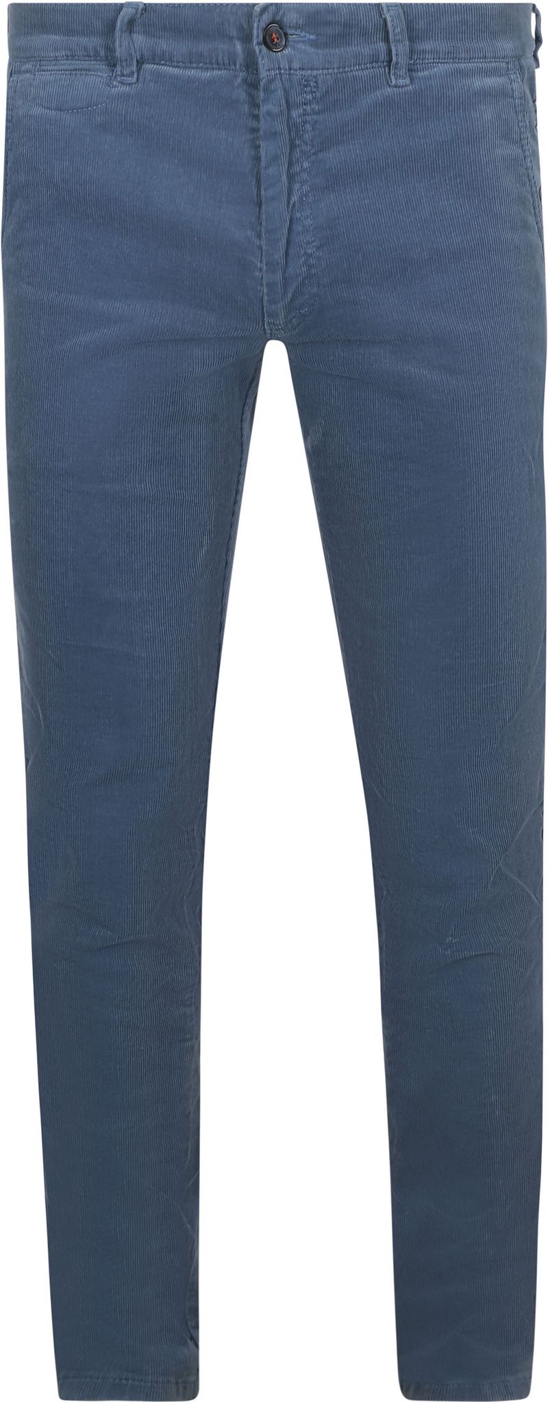 Suitable Chino Plato Corduroy Blau - Größe 46 von Suitable