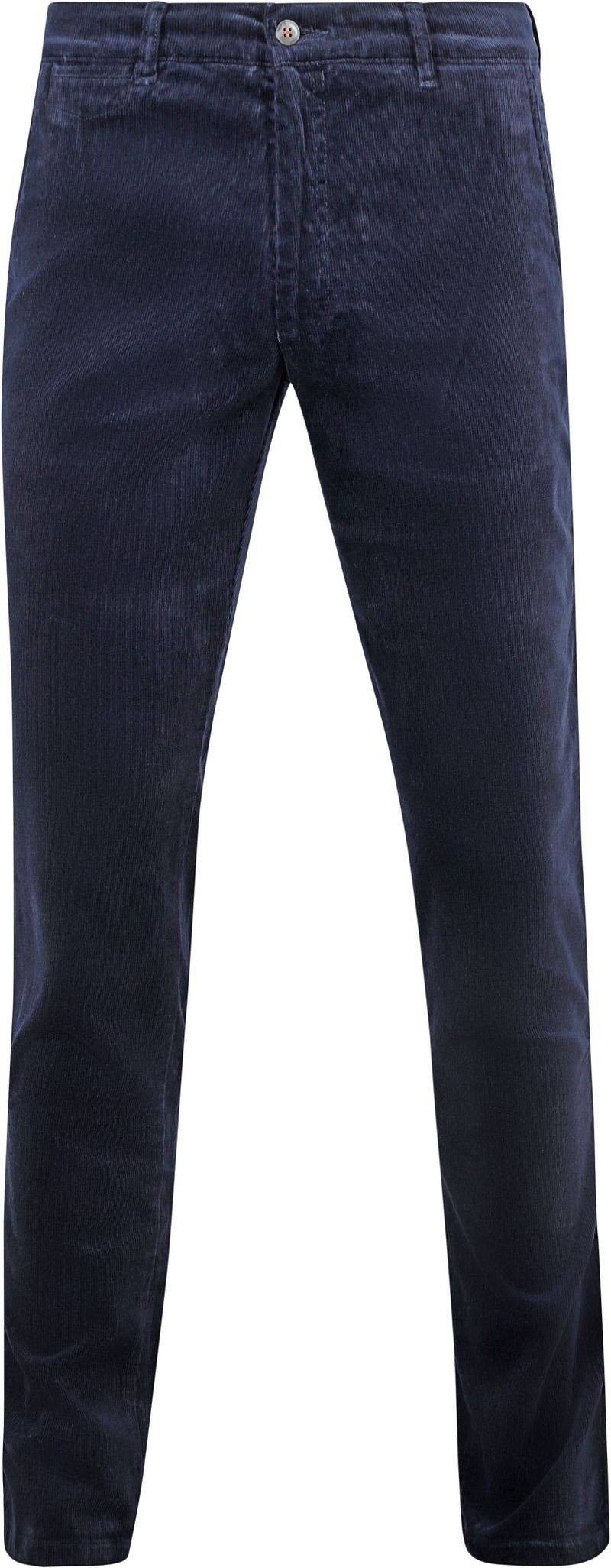 Suitable Chino Plato Corduroy Navy - Größe 52 von Suitable