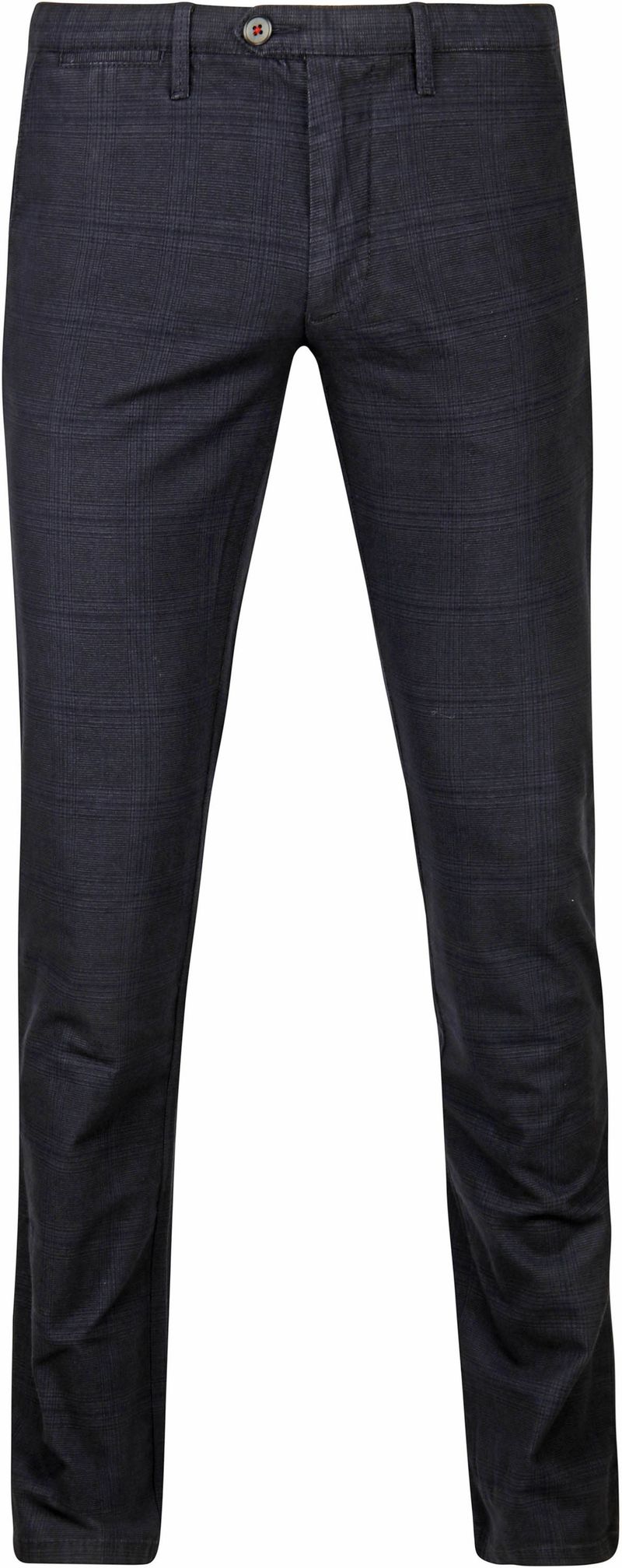 Suitable Chino Sartre Karo Navy - Größe 25 von Suitable