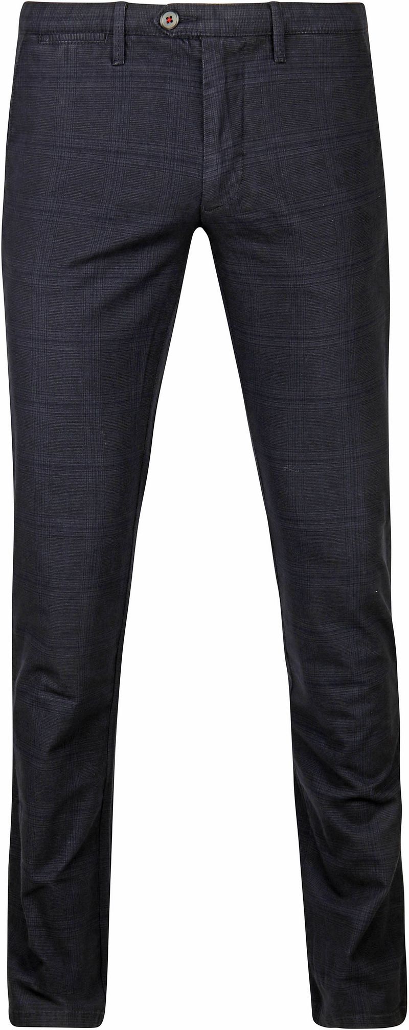 Suitable Chino Sartre Karo Navy - Größe 98 von Suitable