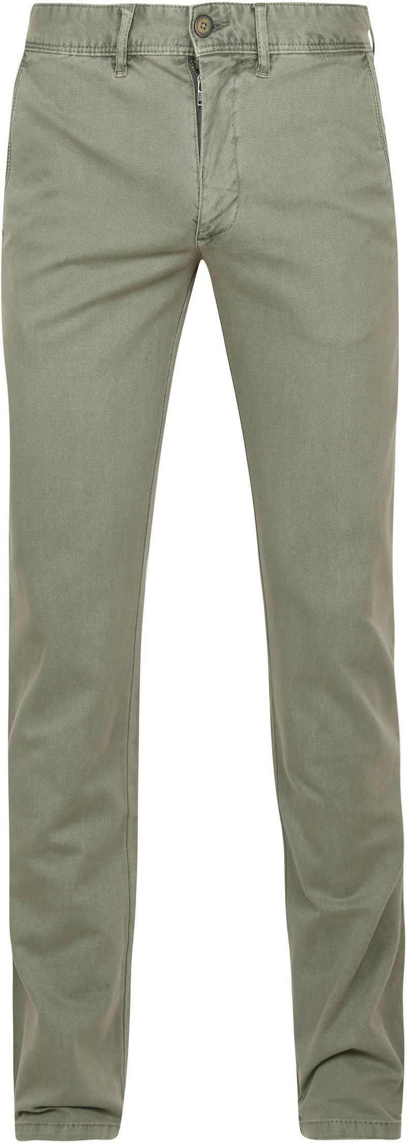 Suitable Chino Sartre Oxford Olive Olivgrün - Größe 26 von Suitable