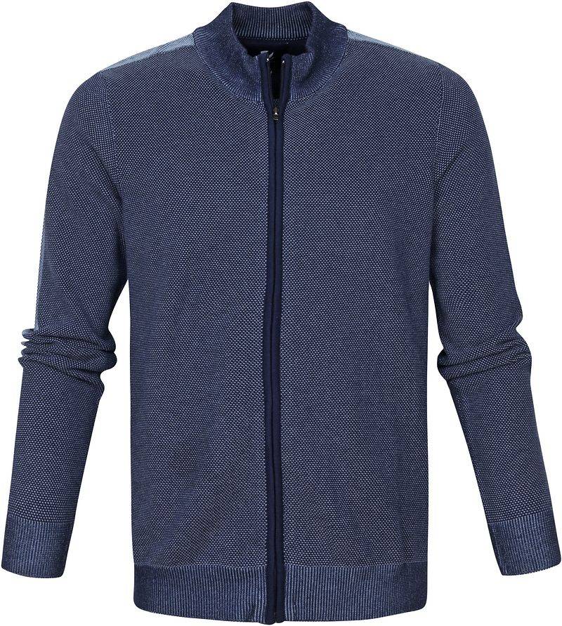 Suitable Claude Strickjacke Navy - Größe XXL von Suitable