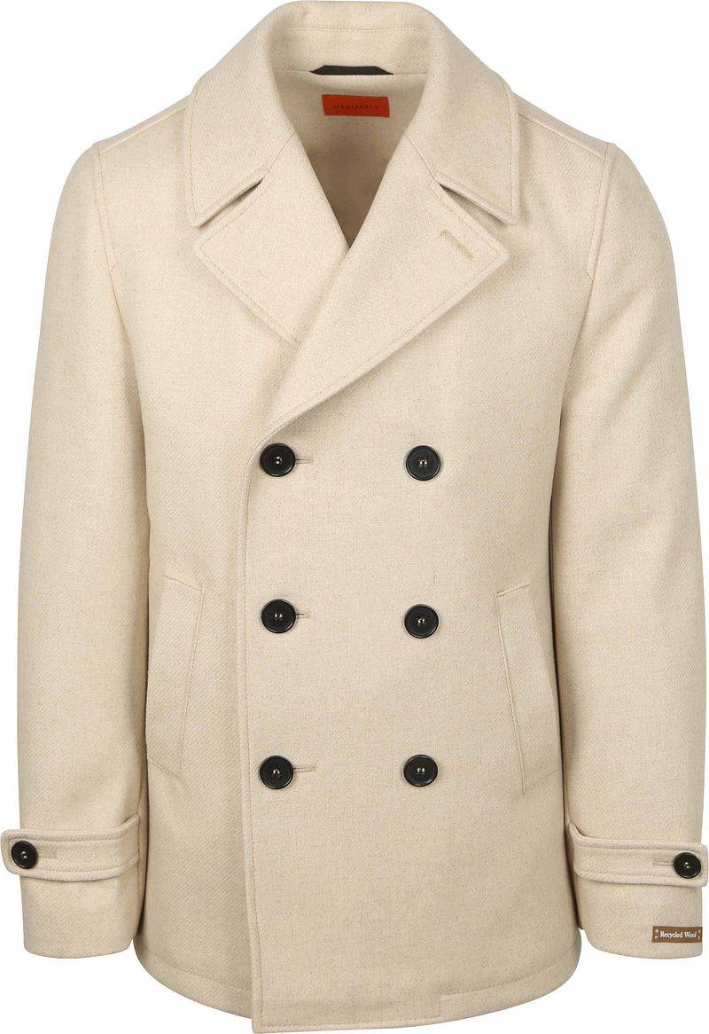 Suitable Coat Caban Wool Blend Ecru - Größe 48 von Suitable