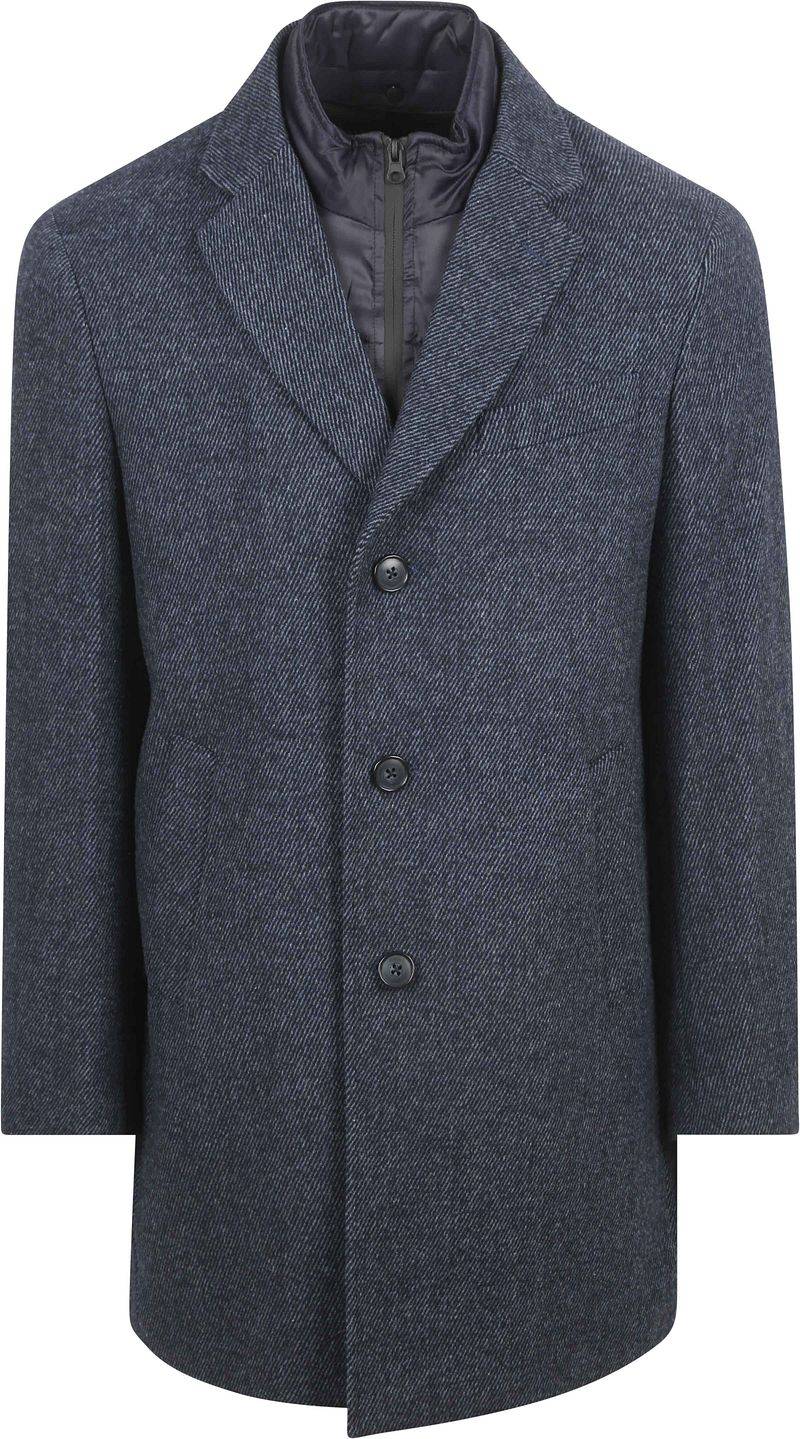 Suitable Coat Wolle Twill Dunkelblau - Größe 56 von Suitable