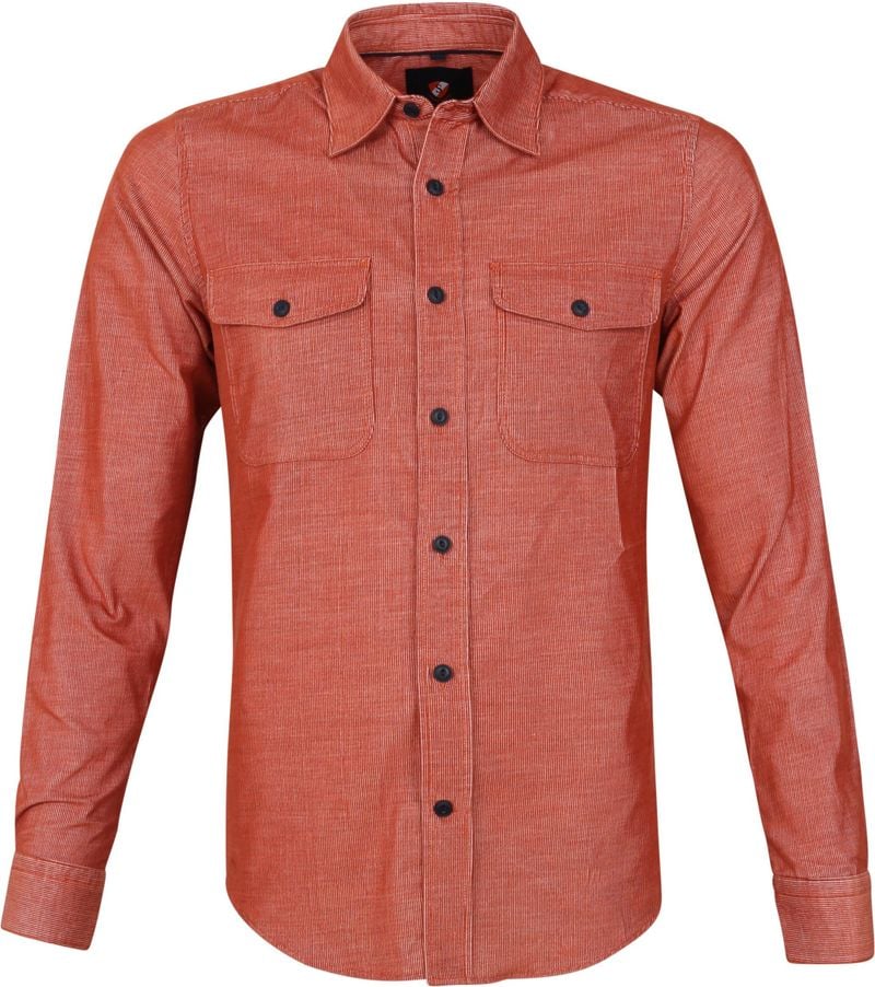 Suitable Corduroy Overshirt Brique Rot - Größe S von Suitable