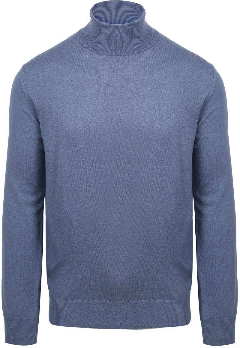 Suitable Ecotec Rollkragenpullover Hellblau - Größe L von Suitable