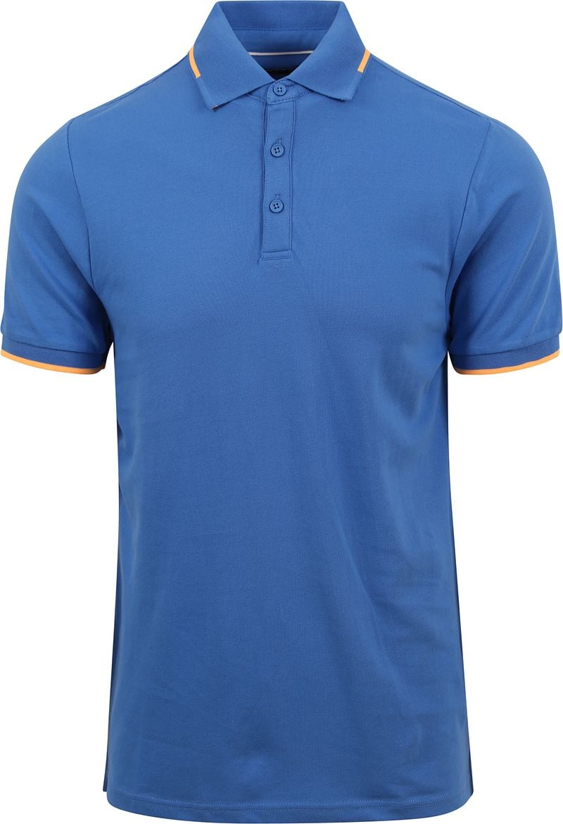 Suitable Fluo B Poloshirt Blau - Größe 3XL von Suitable