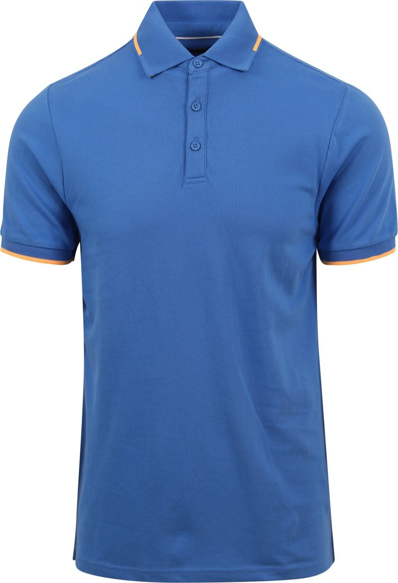 Suitable Fluo B Poloshirt Blau - Größe XL von Suitable