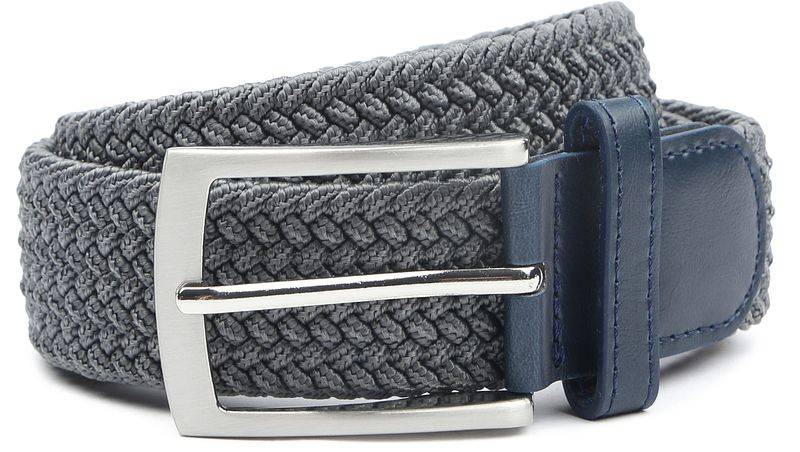 Suitable Geflochtener Gürtel Anthrazit - Größe 95 von Suitable