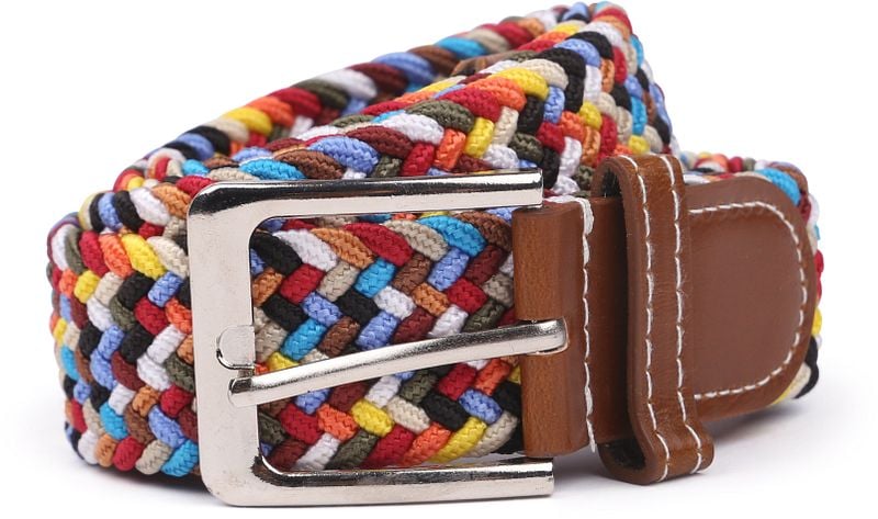 Suitable Geflochtener Gürtel Meerkleurig - Größe 85 von Suitable