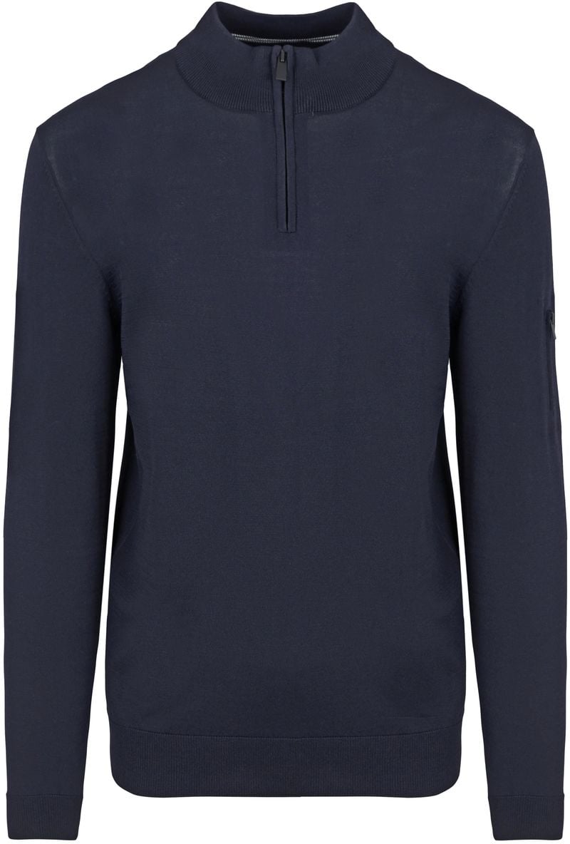 Suitable Race Half Zip Pullover Navy - Größe M von Suitable