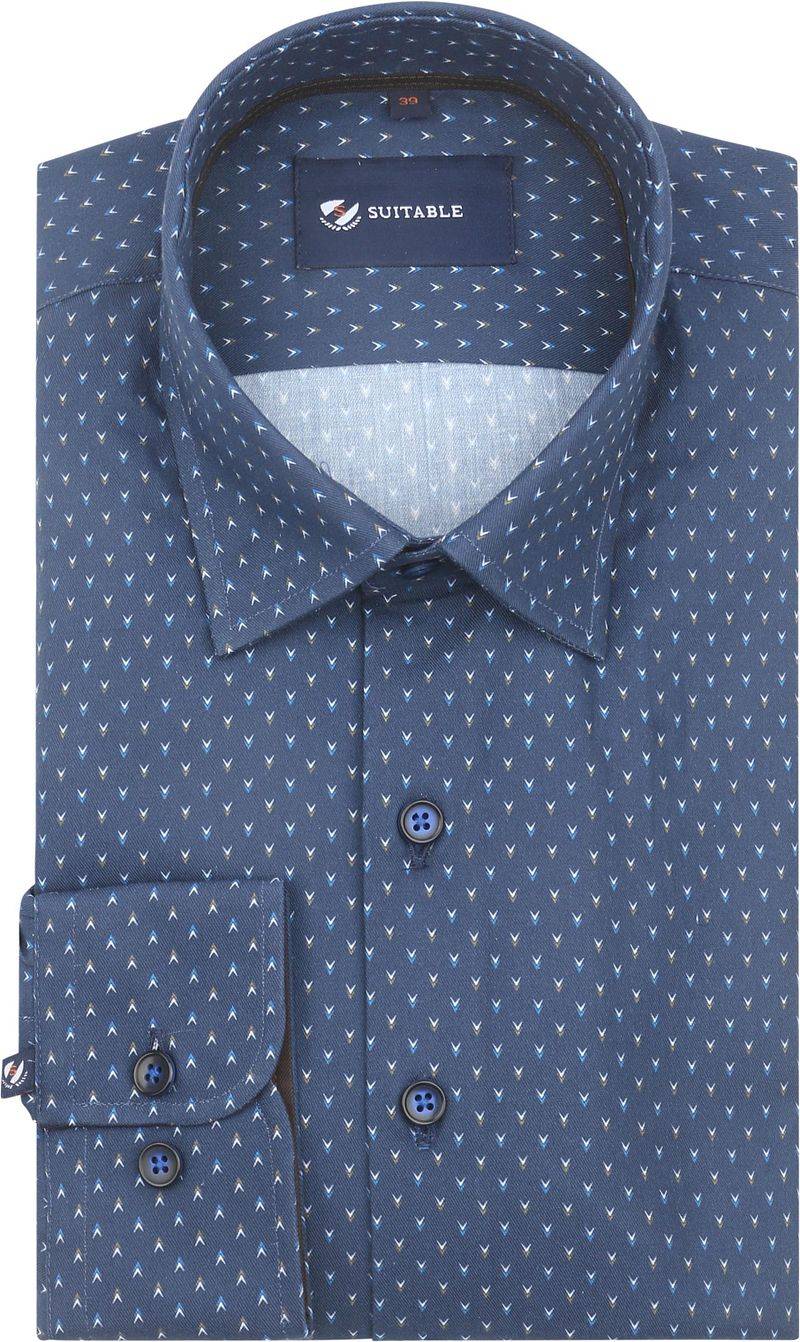 Suitable Hemd Arrow Navy - Größe 39 von Suitable